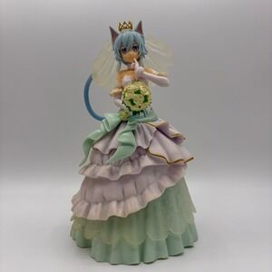 Sword art online wedding figure Sinon 8.5" with bouquet‎ anime display figure